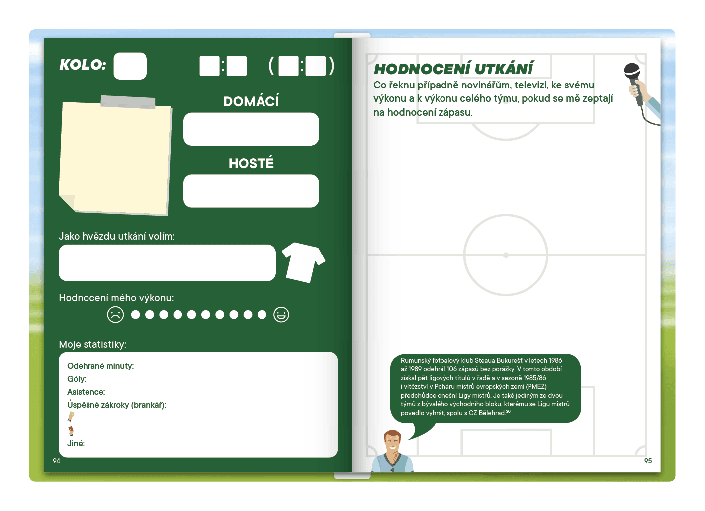 Moje fotbalová sezóna - deník fotbalisty A6 2 Moje fotbalová sezóna - deník fotbalisty A6 - Obrázek 2